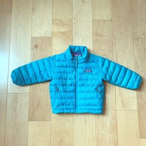 Patagonia kids sweater jacket.